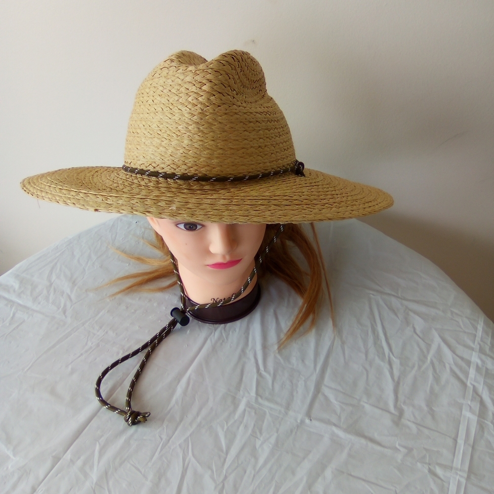 Goodfellow & Co Tan Straw Hat for Women SIZE L/XL - Picture 5 of 9